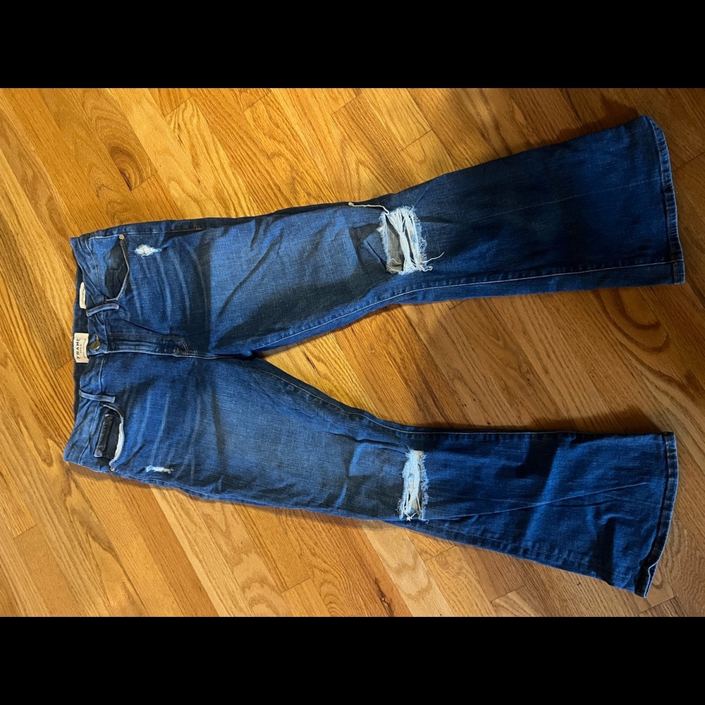 Cropped jeans
